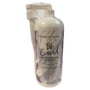 Bumble & Bumble BB Curl Moisturizing Shampoo NEW with PUMP-SEALED 1L-33.8 fl oz